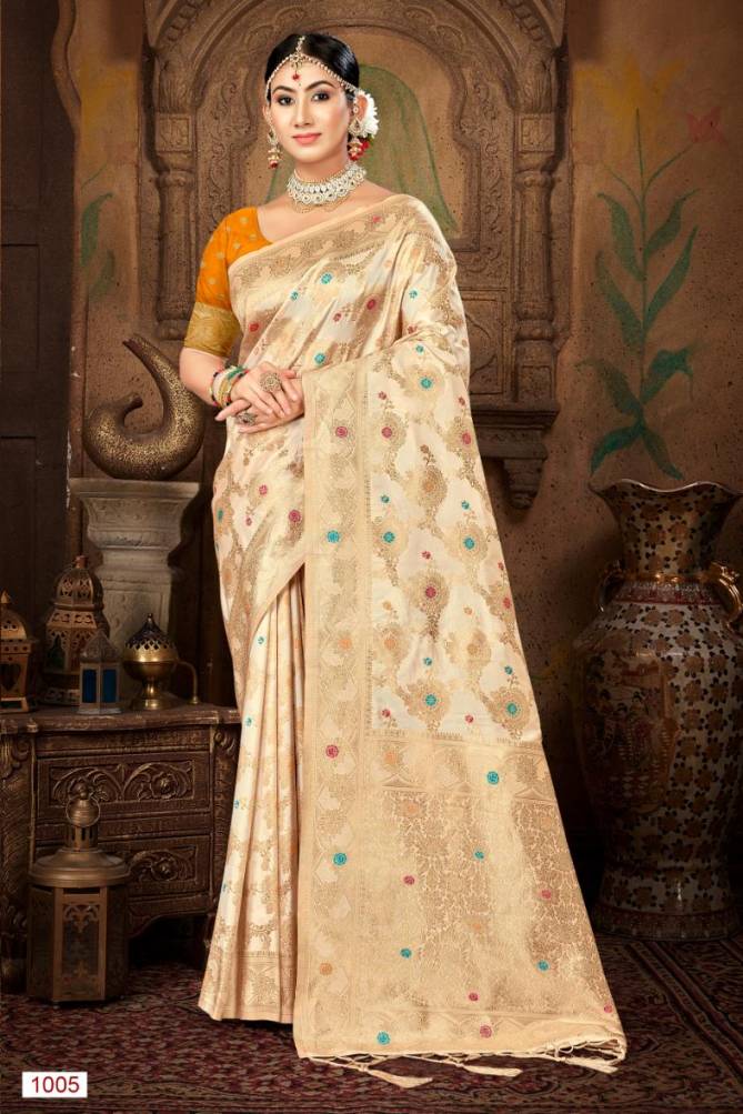 Pavitra Silk By Bunawat Designer Silk Wedding Sarees Wholesale Price In Surat
